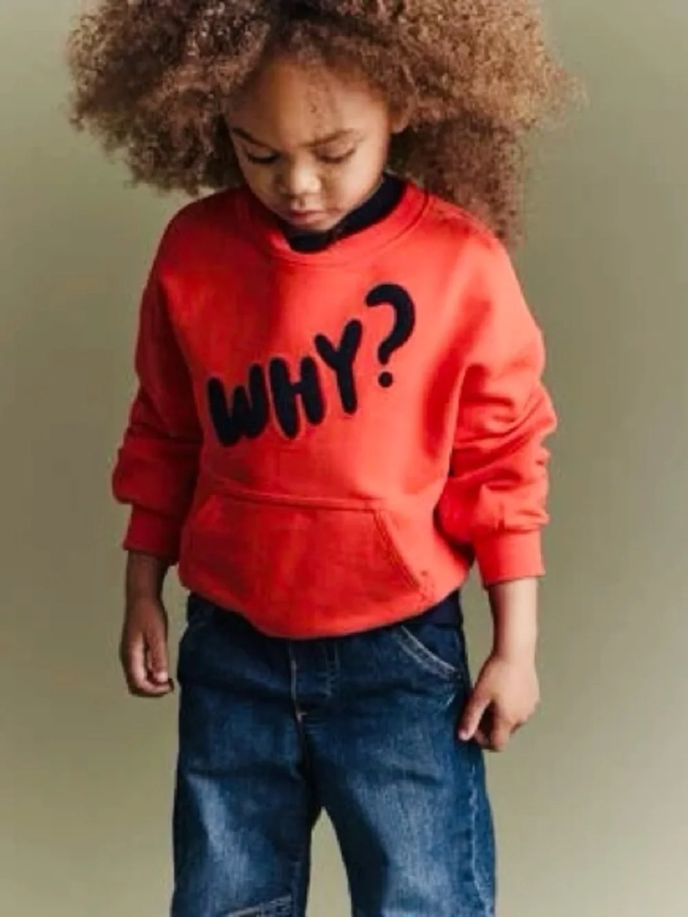 Toddler Orange Sweater